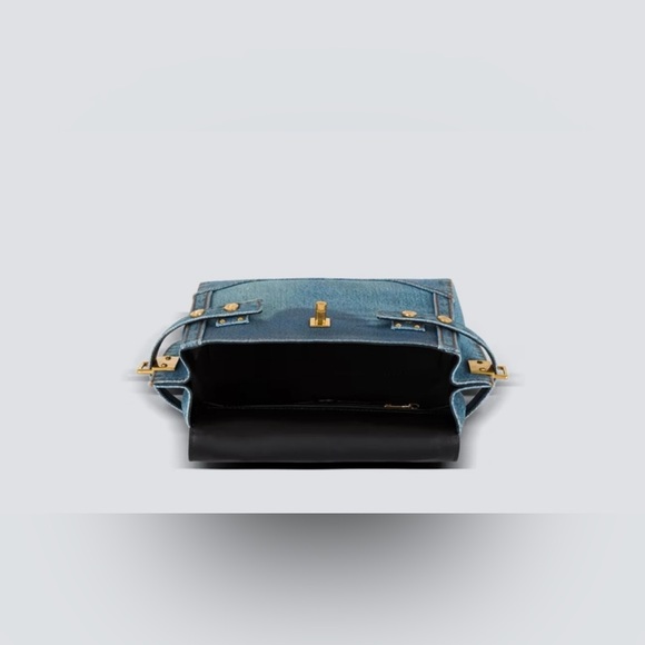 Balmain denim Denim Blue Designer Women's Bag - Picture 3 of 4